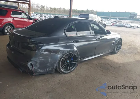 2018 BMW M3 Cs из США, поврежденный, VIN WBS8M9C56J5J78396